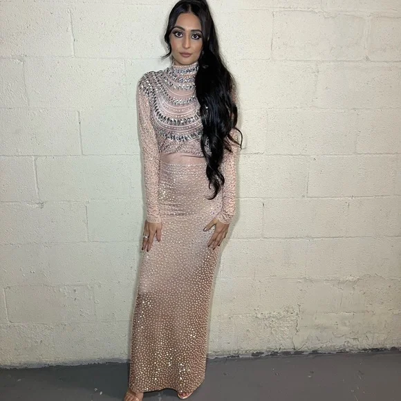 Stunning Alglist Jewel Crystal Dress, size XS-M - Picture 1 of 5